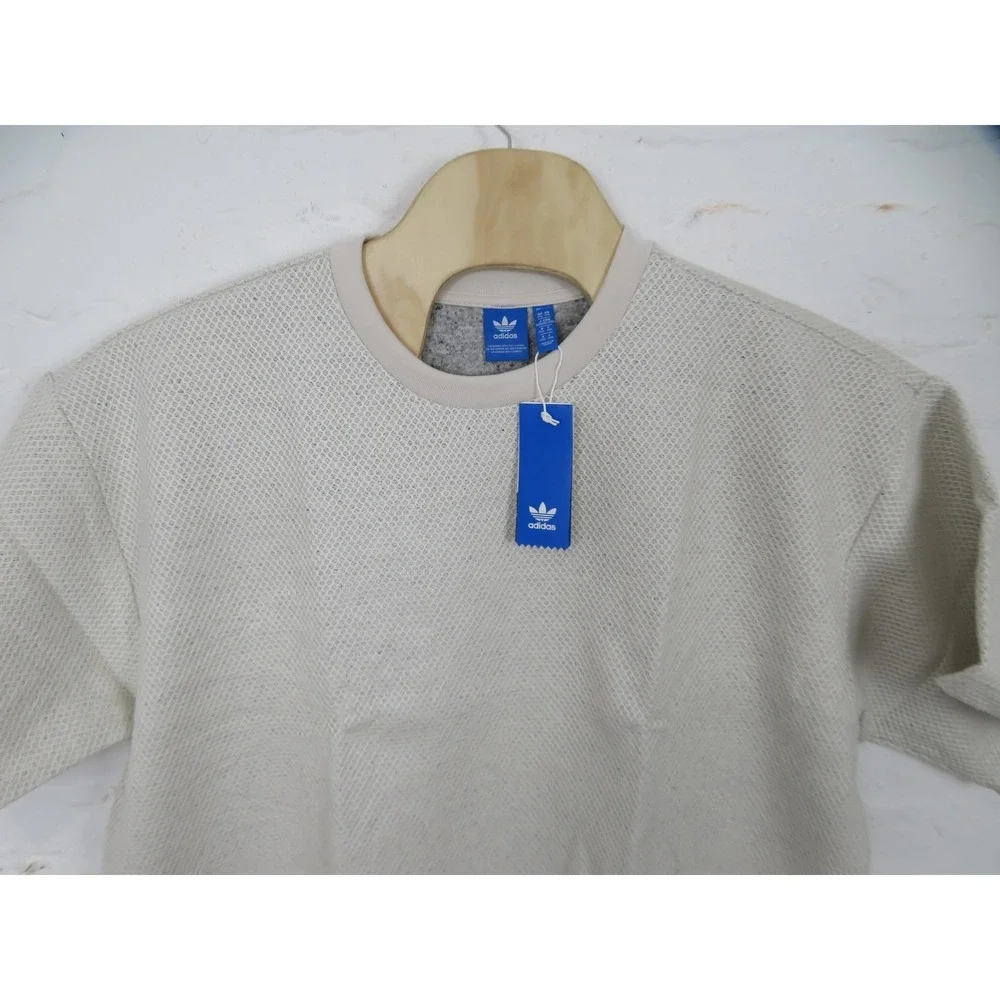 Adidas Crazy 8 Mesh Bonded Shirt Mens 2XL White Short Sleeve Side Snap Originals